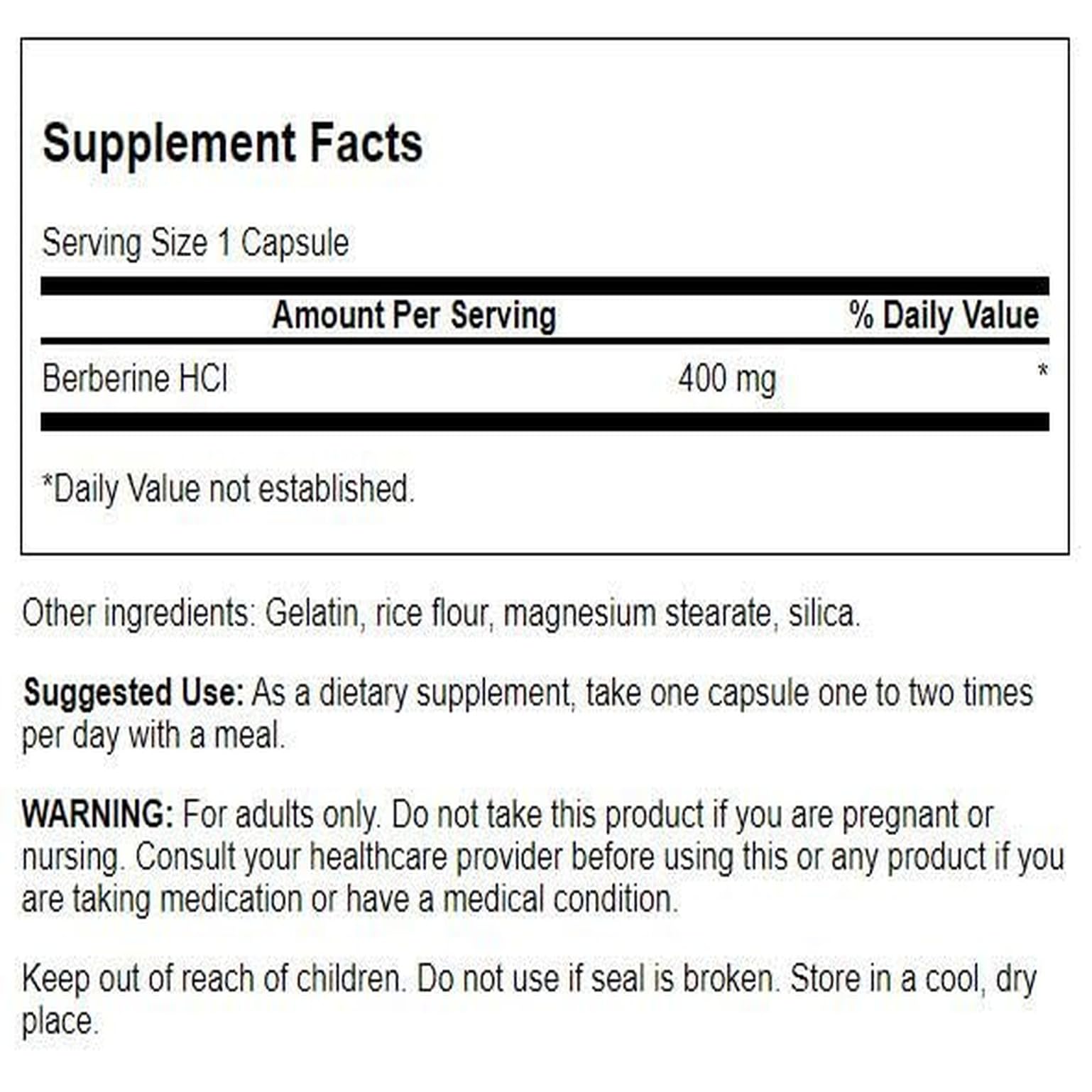 Swanson Berberina: dos frascos para apoyar una rutina diaria saludable