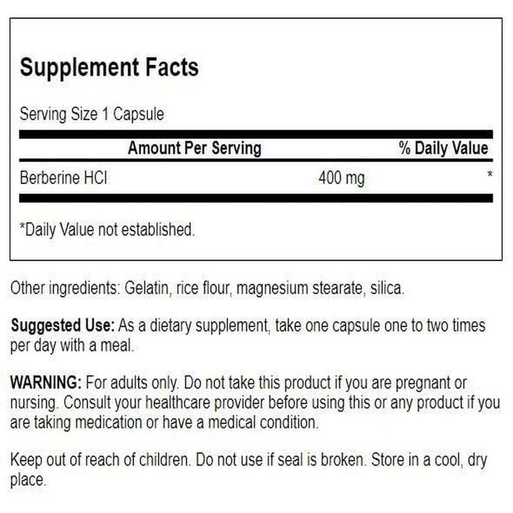 Swanson Berberina: dos frascos para apoyar una rutina diaria saludable