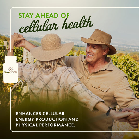 Swanson CoQ10 cápsulas: formato práctico para uso diario.