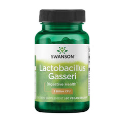 Swanson envase frontal mostrando Lactobacillus gasseri, claridad del producto