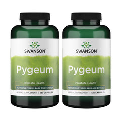 Swanson pygeum vista frontal del frasco mostrando el envase y la marca, confianza