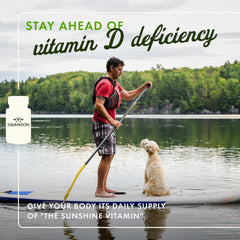 Swanson Vitamin D Complex cápsulas derramando para fácil dosificación