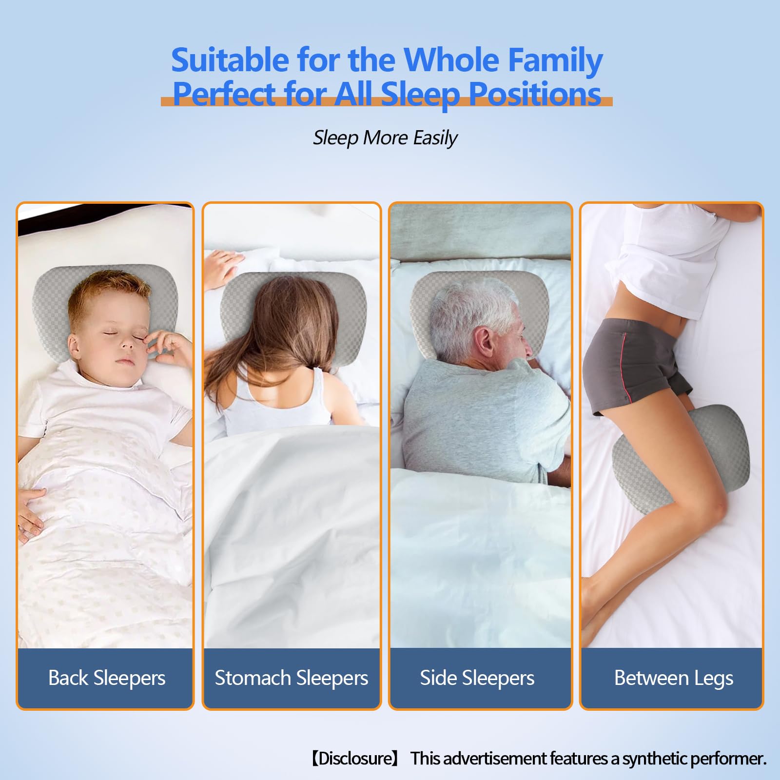 Swaycy cremallera lateral abierta para ajustar el relleno y personalizar altura