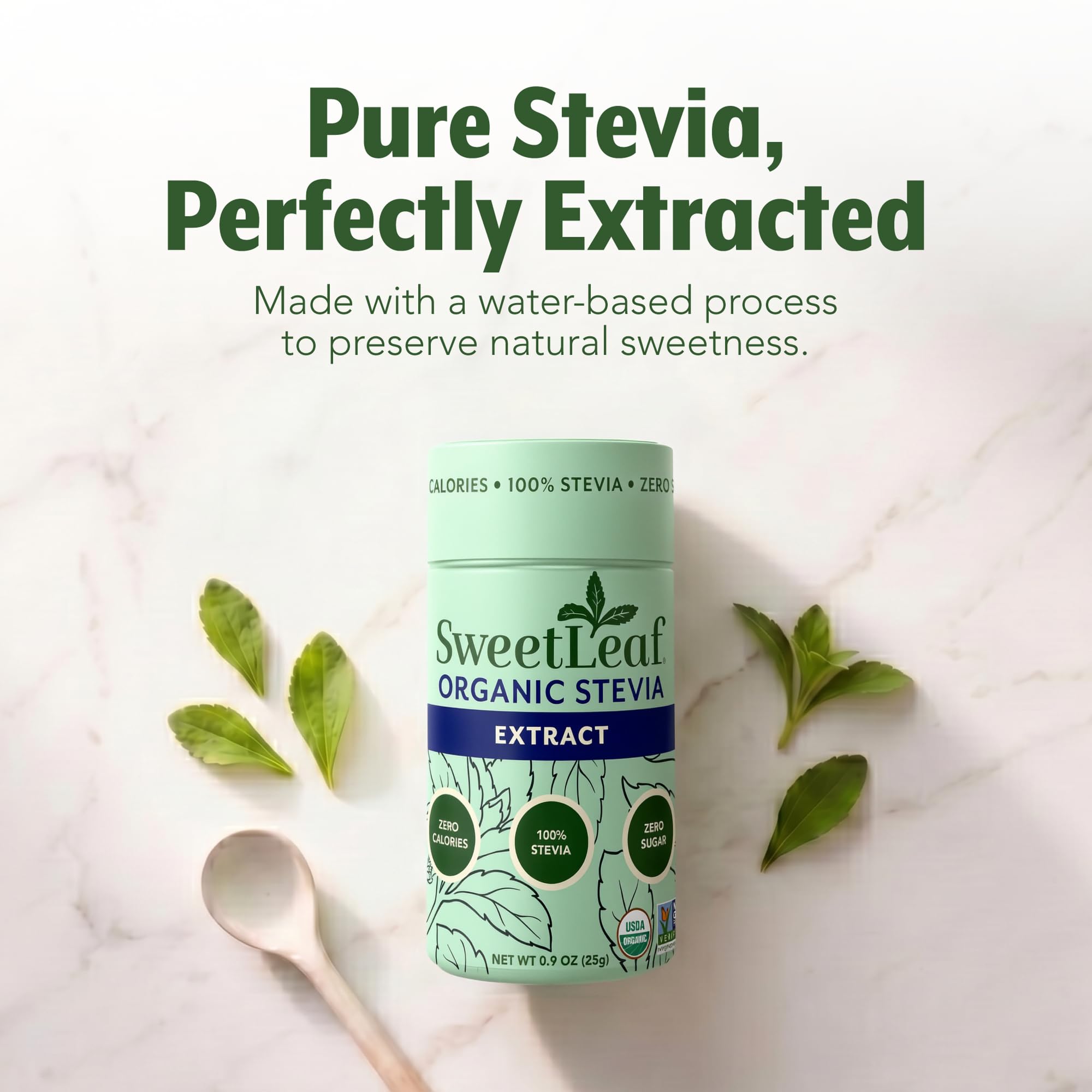 SweetLeaf en batido cremoso, aporta dulzor sin azúcares añadidos