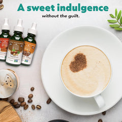 SweetLeaf endulzando batido, resultado cremoso y sin azúcares