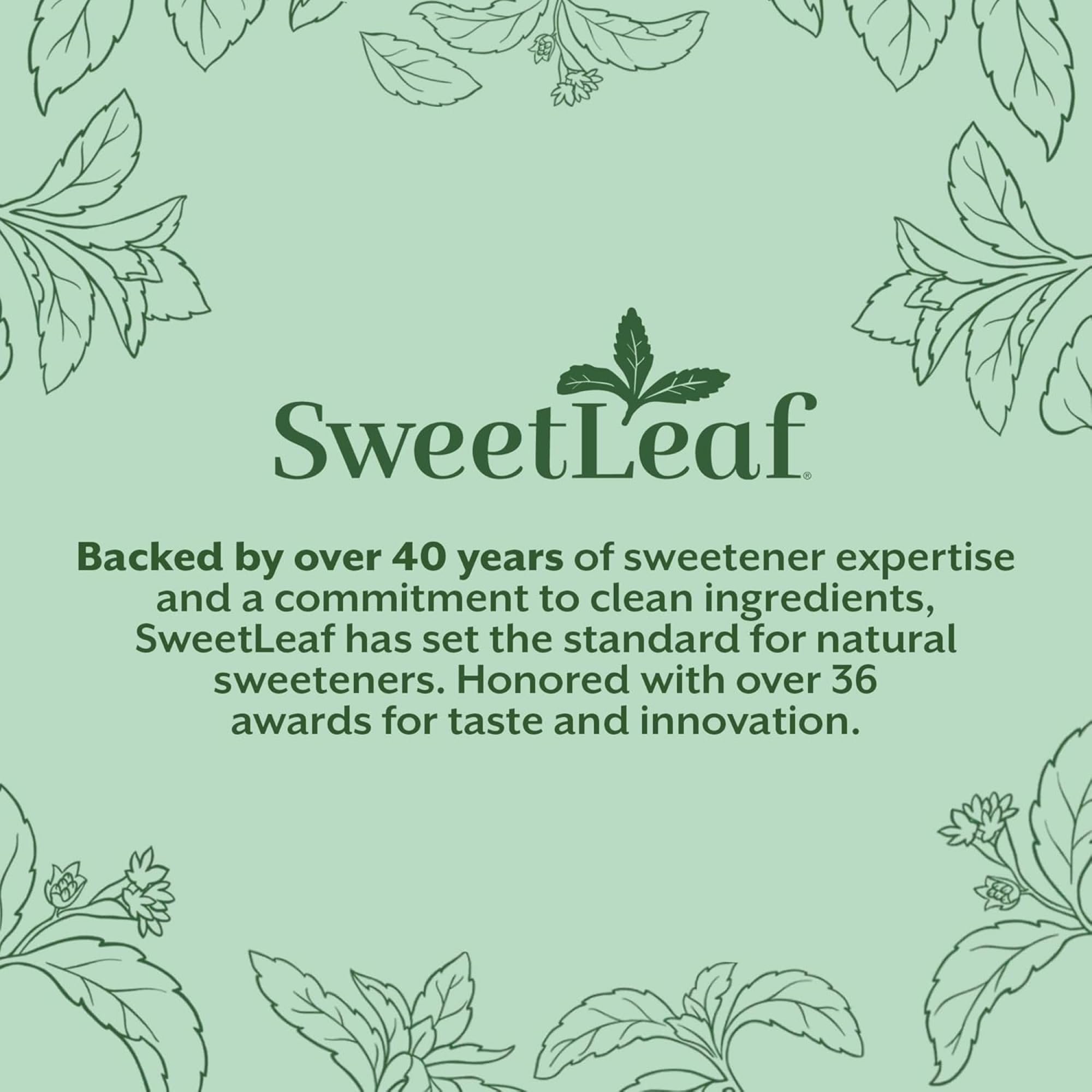 SweetLeaf en mesa de desayuno saludable para estilo de vida activo