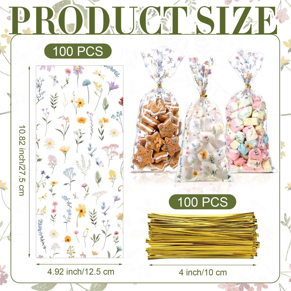 Sweetude detalle del estampado wildflower colorido, atractivo para fiestas