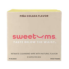 Sweetums textura de la toallita en primer plano, suave para piel sensible