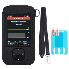 Swiatla funda frontal para Dexcom G7 con aspecto elegante y protección visible