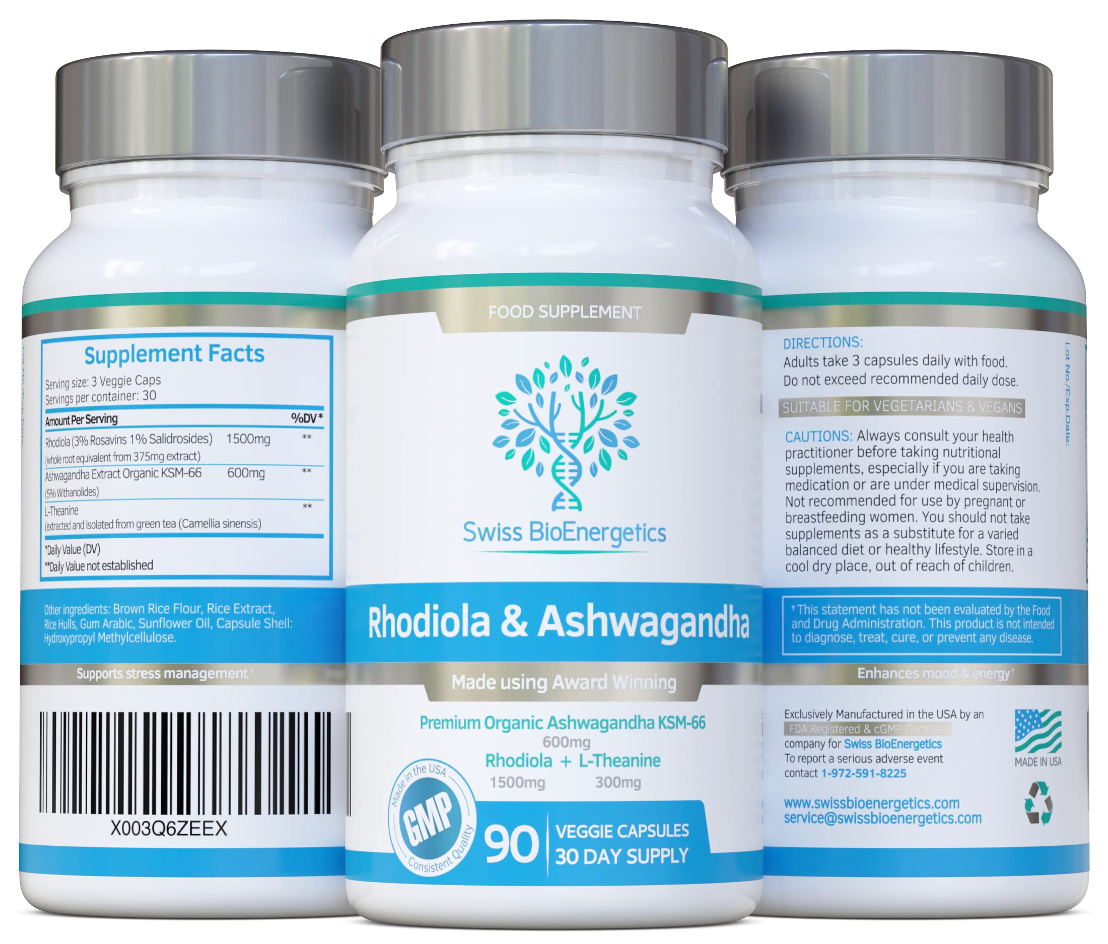Swiss Bioenergetics raíces de plantas utilizadas mostrando origen vegetal puro