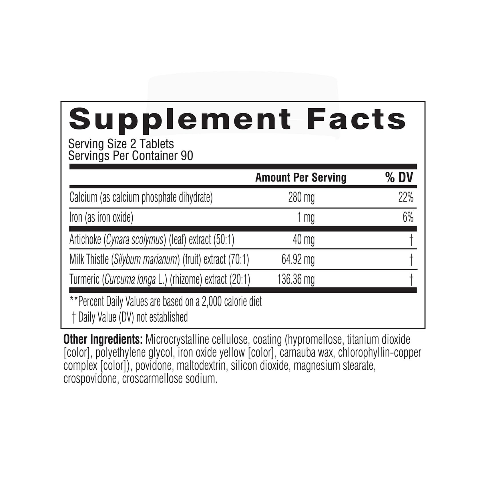 Swisse información nutricional en etiqueta enfatizando transparencia de ingredientes