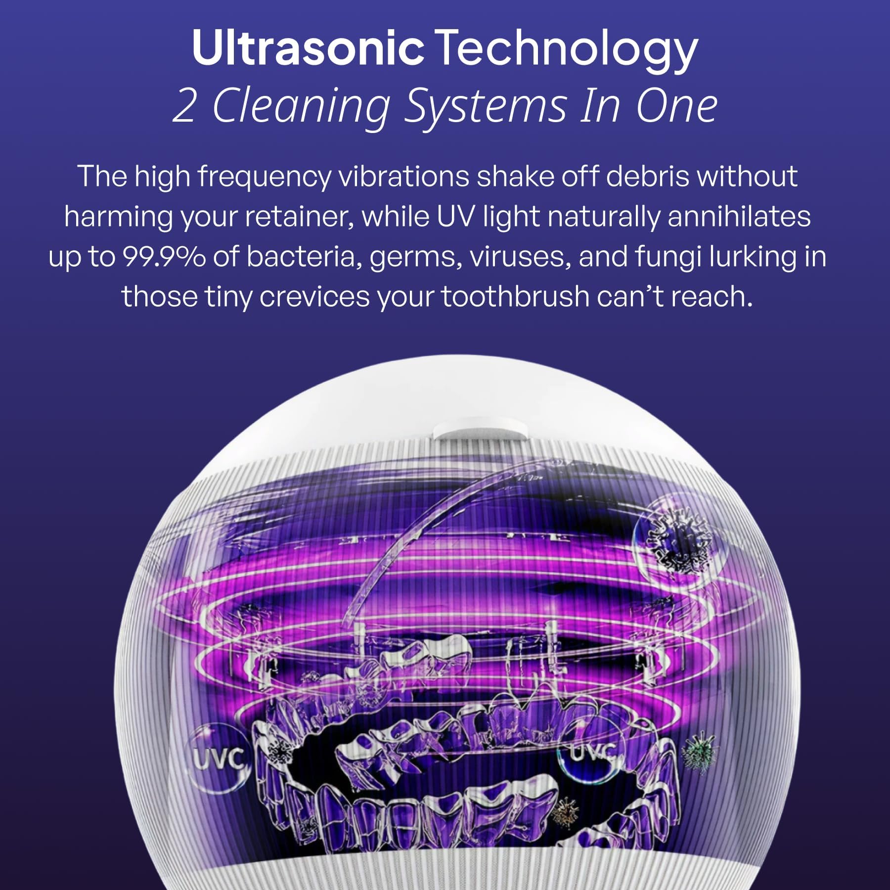 Swissklip ShinePod luz UV activa protegiendo contra microbios