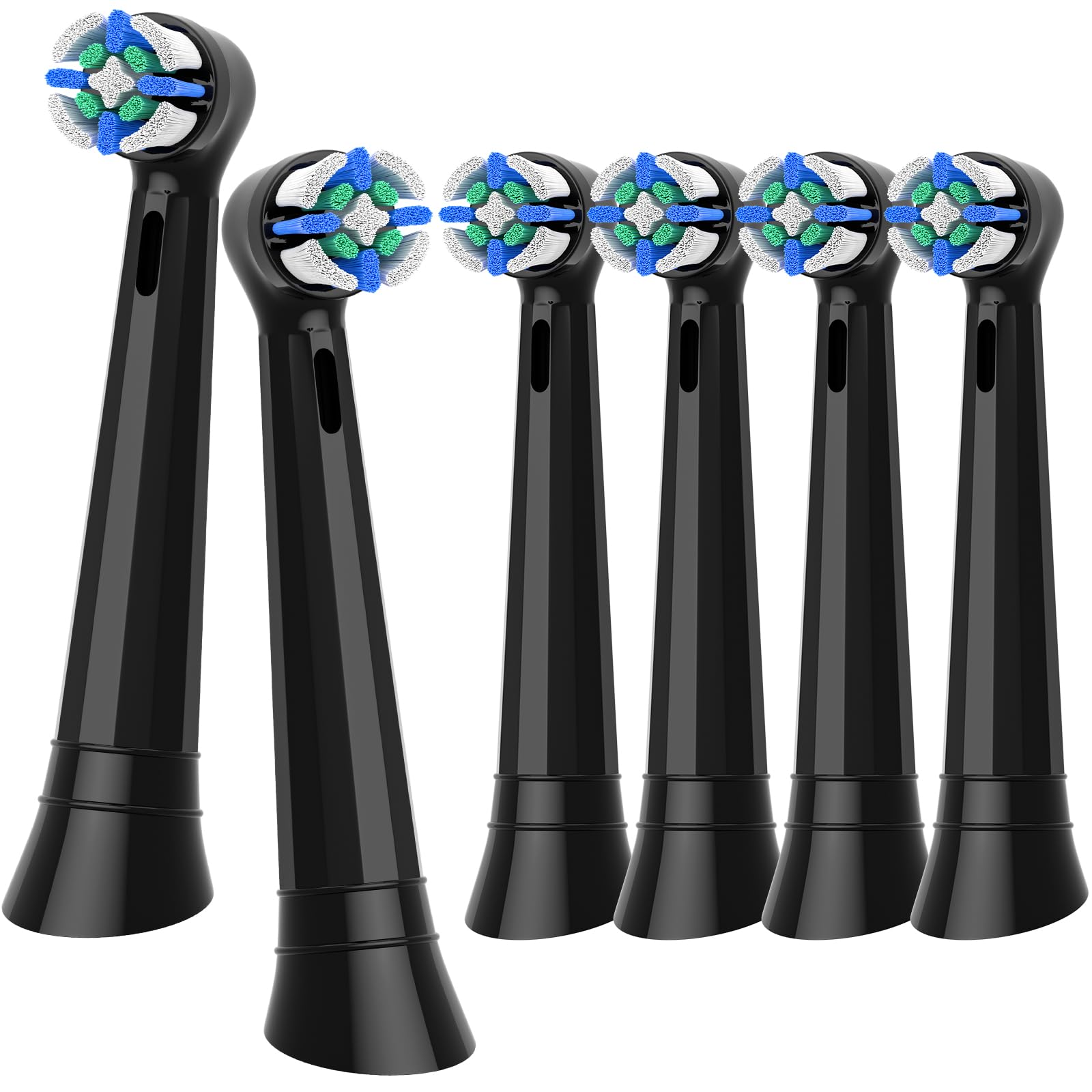 Swistarhan vista frontal del paquete con cabezales, ofrece compatibilidad clara