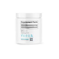 Swolverine creatine cucharada de 5 g frente a regla para tamaño y dosis