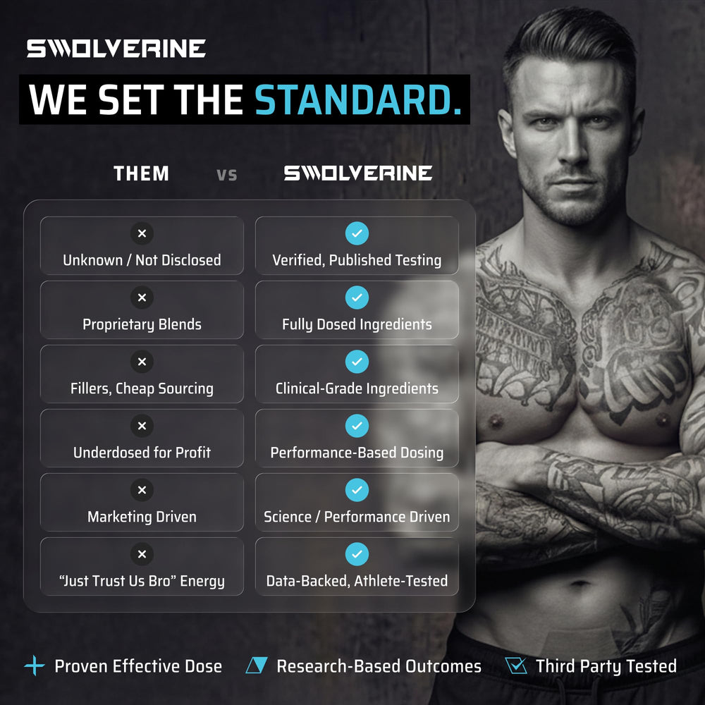 Swolverine creatine textura en foco micronizado de fácil disolución