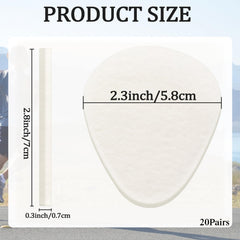 Syhood detalle de fieltro mostrando textura absorbente y suave