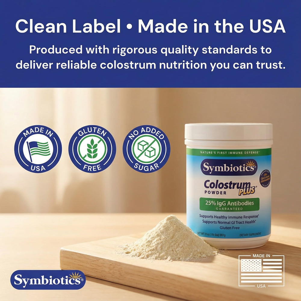 Symbiotics origen grado A y control de calidad visible