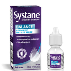 Systane envase frente mostrando etiqueta y beneficio hidratación prolongada