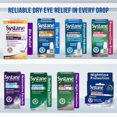 Systane Complete gota en aplicación ocular para hidratación inmediata