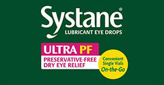 Systane etiqueta con información y beneficios para decisiones de compra