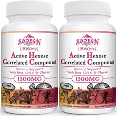 SZCZEKIN envase frontal resaltando 1500 mg por toma y 240 cápsulas
