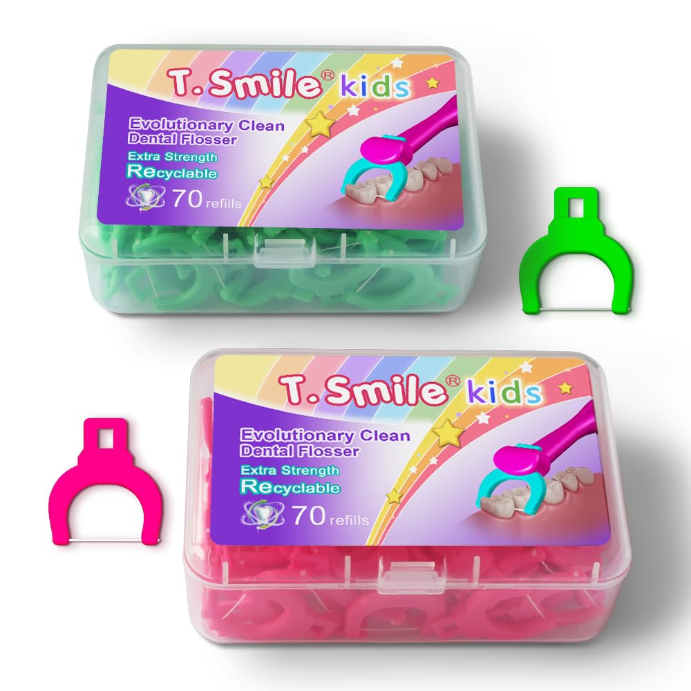 T.Smile presentación frontal del paquete mostrando 140 recambios y beneficio ahorro
