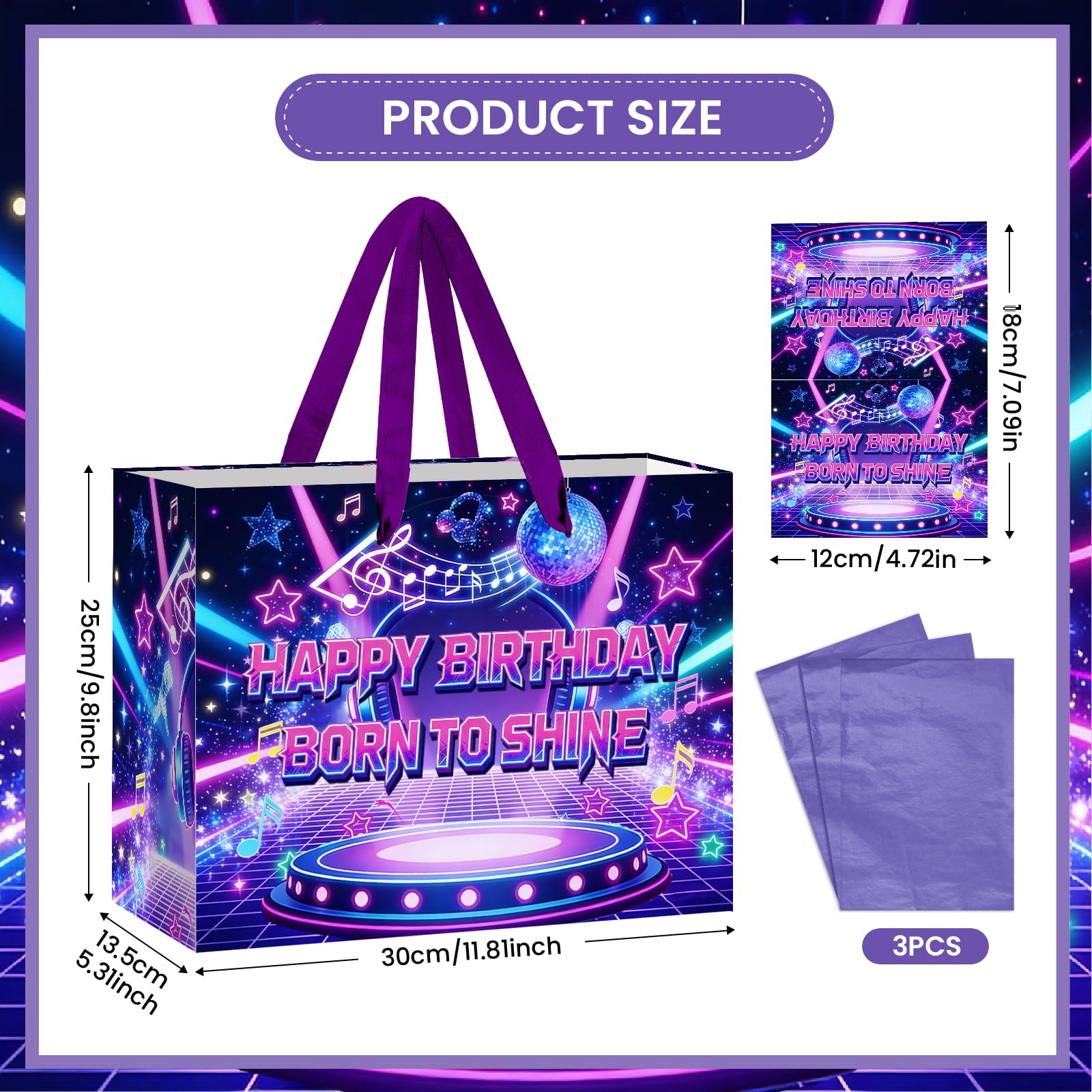 TagreSpike tarjeta plegable a juego para mensajes personalizados