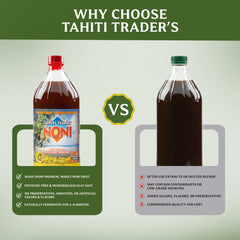 Tahiti Trader cierre y tapón de la botella para ilustrar conservación tras abrir