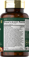 Tahoe Nutritionals cápsulas vegetarianas en primer plano, fácil de tragar