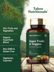 Tahoe Nutritionals frasco en mano para ilustrar dosis y portabilidad