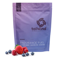 Tailwind Nutrition bolsa frontal Berry mostrando diseño y cantidad — fácil transporte