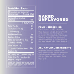 Tailwind Nutrition bebida disuelta en vaso, mezcla clara sin residuos