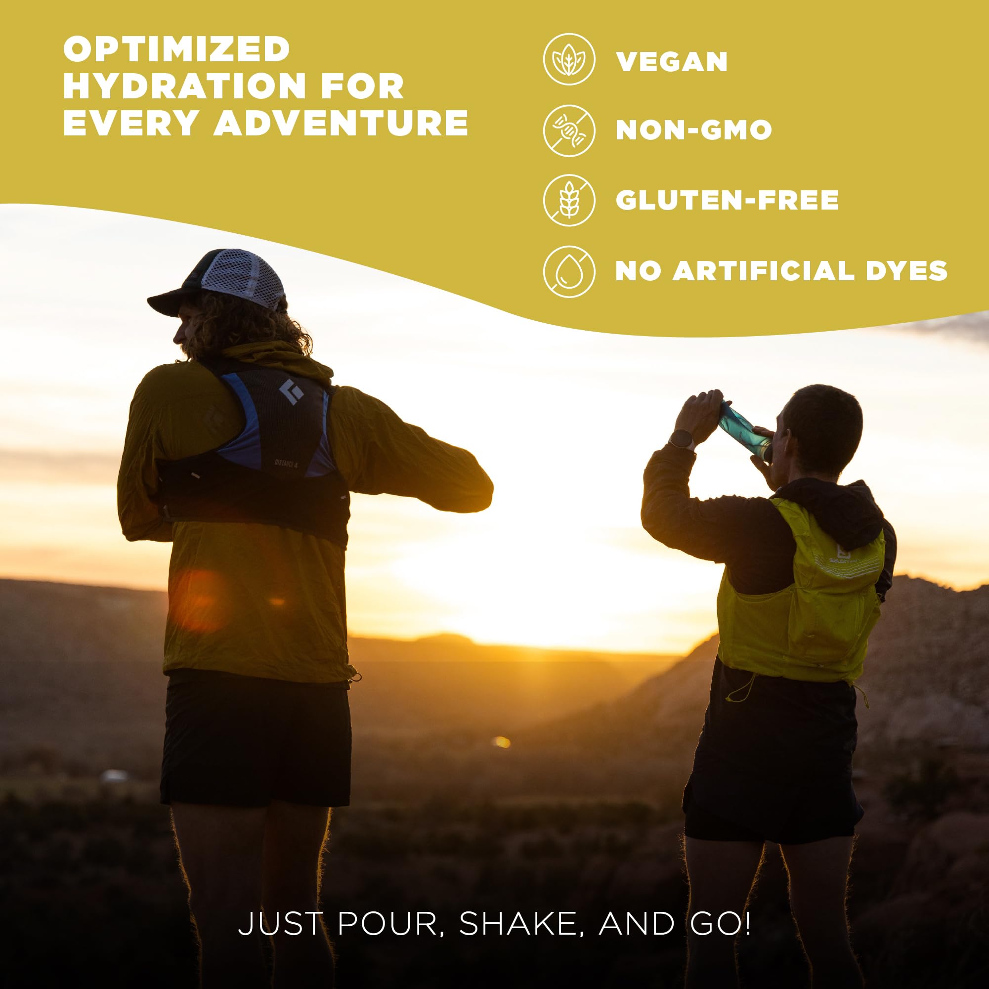 Tailwind Nutrition polvo de mezcla cerca, textura fina que se disuelve rápido