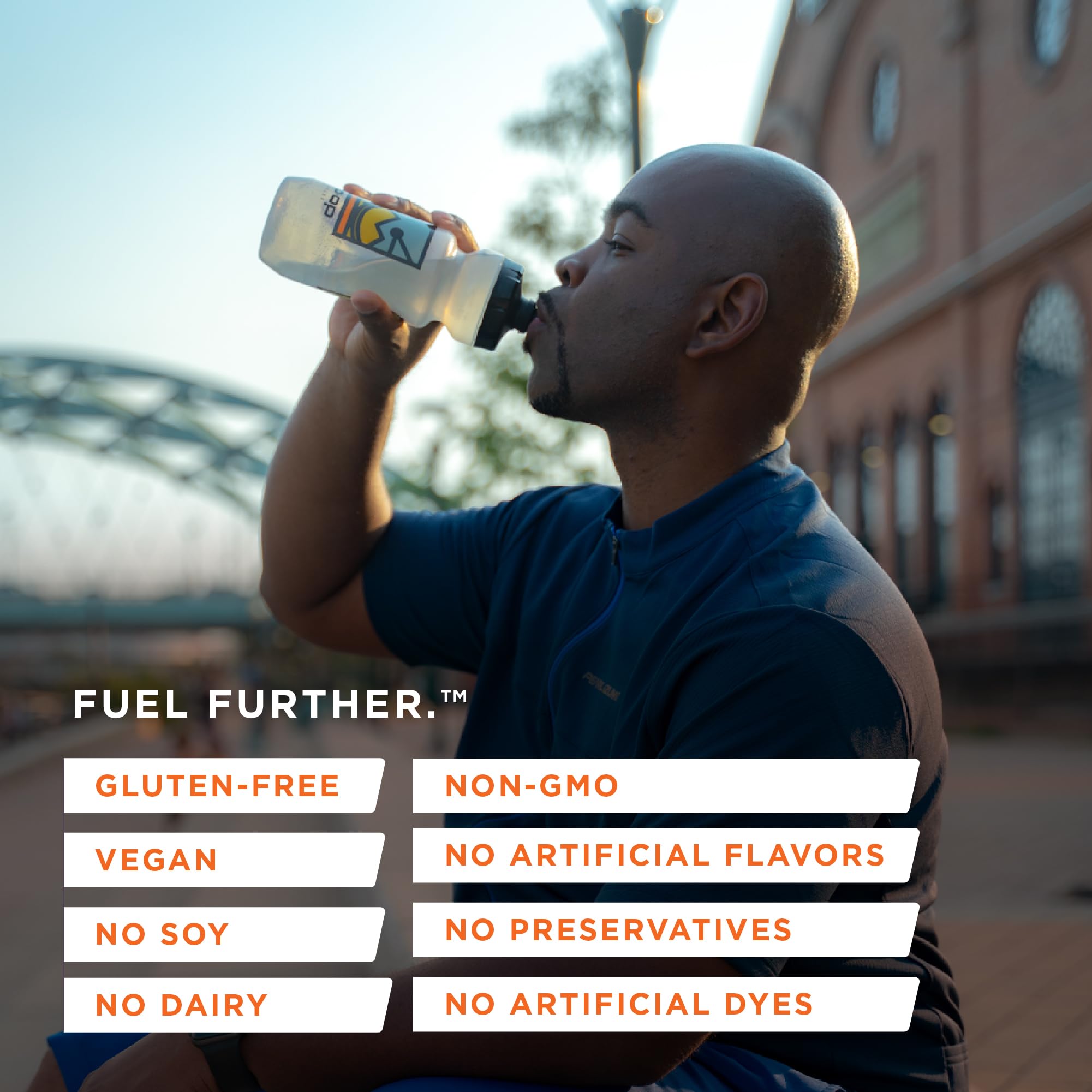 Tailwind Nutrition etiqueta detallada con información de 30 servicios clara
