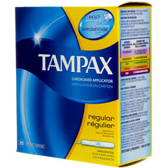 Tampax envoltorio individual resistente para llevar discretamente
