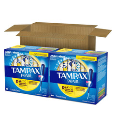 Tampax Pearl en bolso portátil ideal para protección discreta durante el día