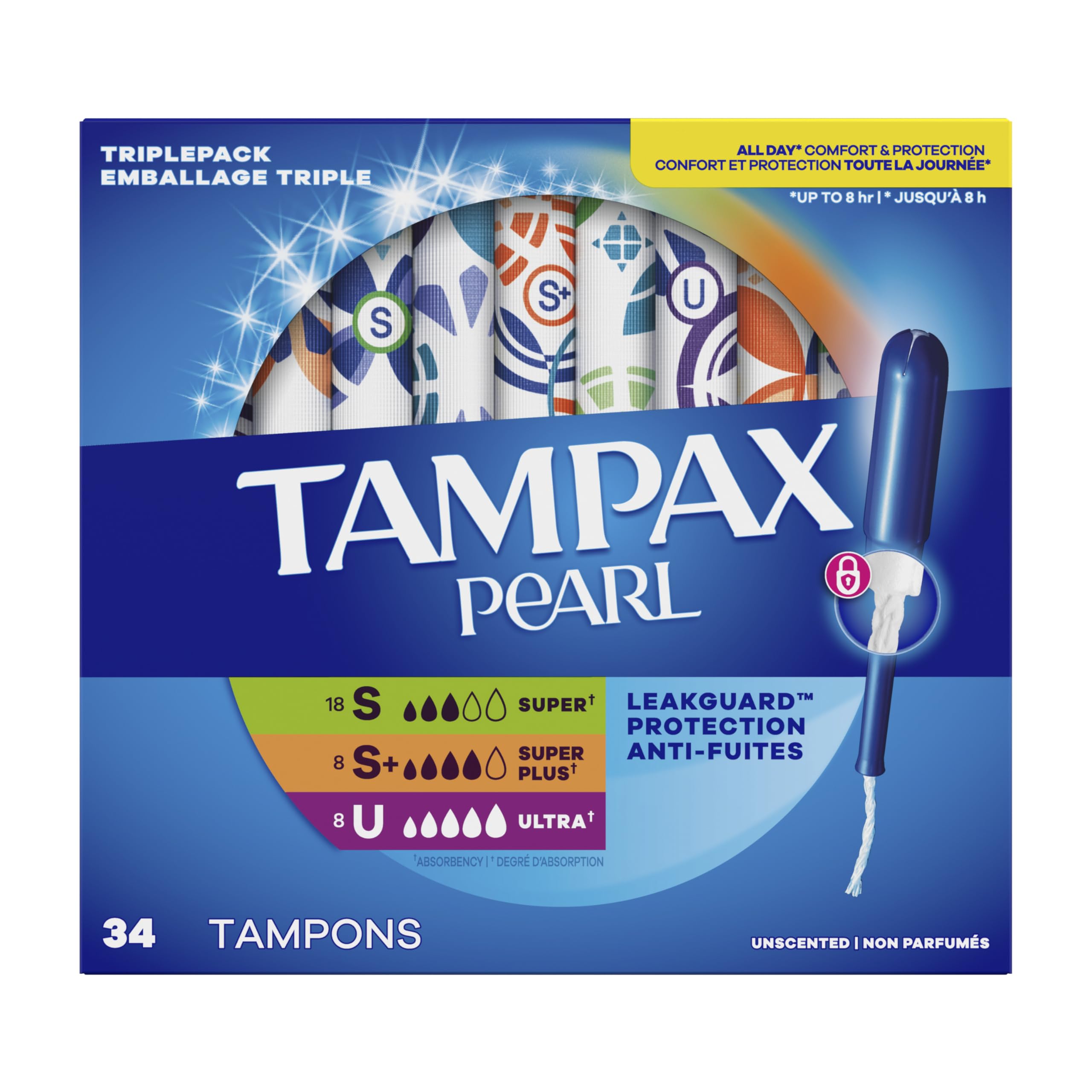 Tampax Pearl en estilo de vida activo enseñando libertad de movimiento asegurada