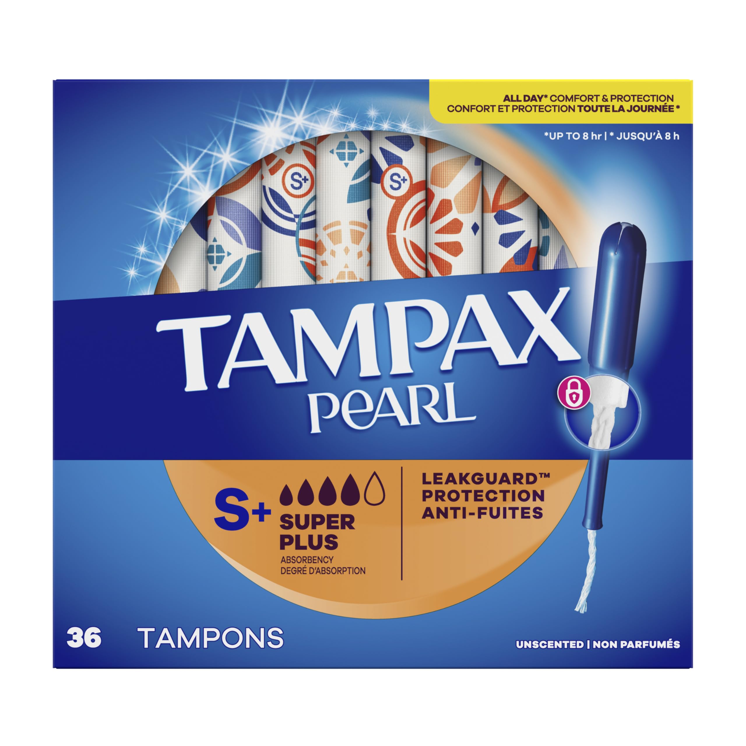 Tampax Pearl en contexto de uso activo mostrando seguridad y libertad