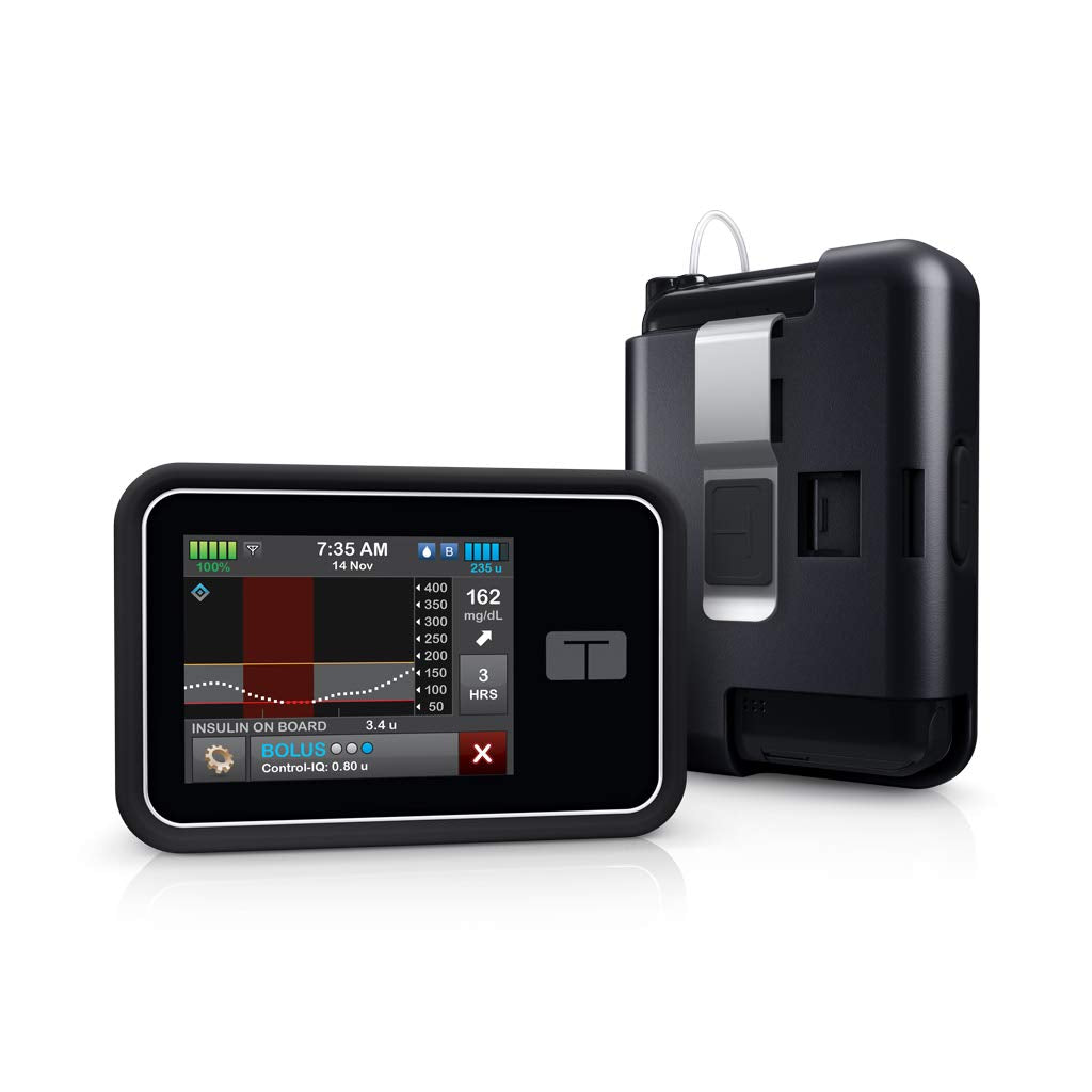 Tandem t:case frontal mostrando pantalla visible y protección
