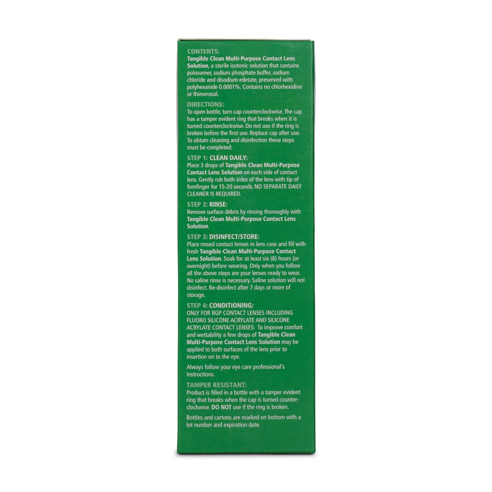 Tangible Clean estuche para lentes incluido que protege y organiza