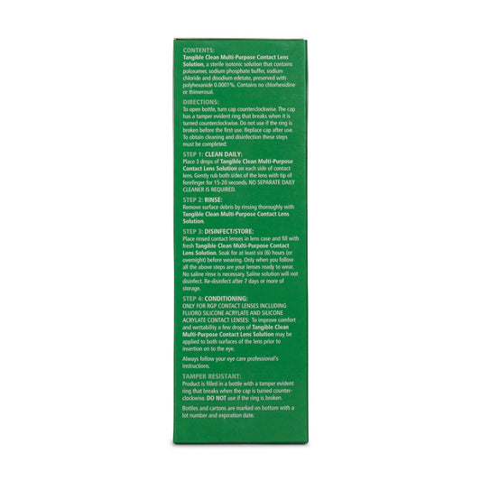 Tangible Clean estuche para lentes incluido que protege y organiza