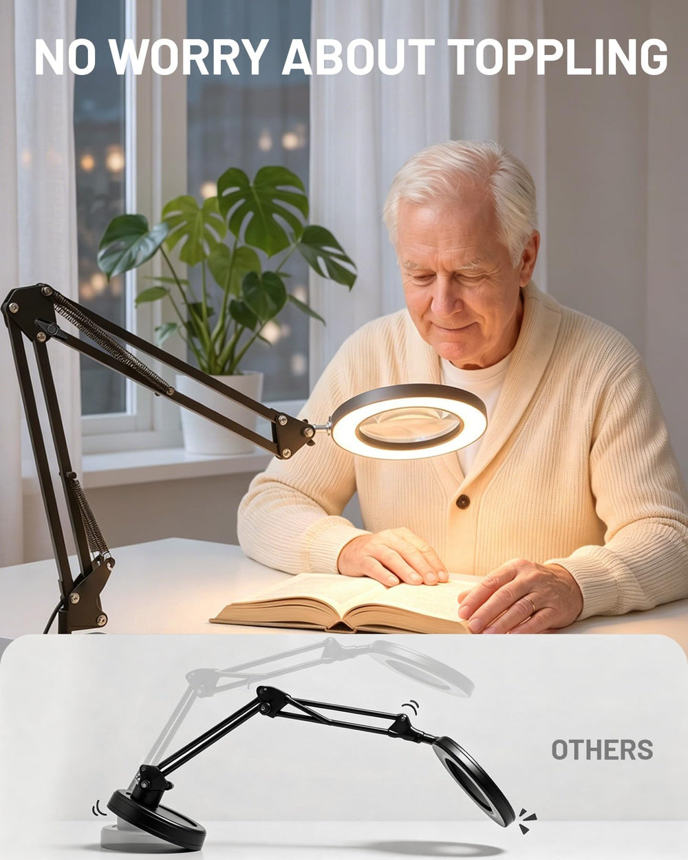 TANYO brazo articulado de 360 grados para posicionamiento preciso