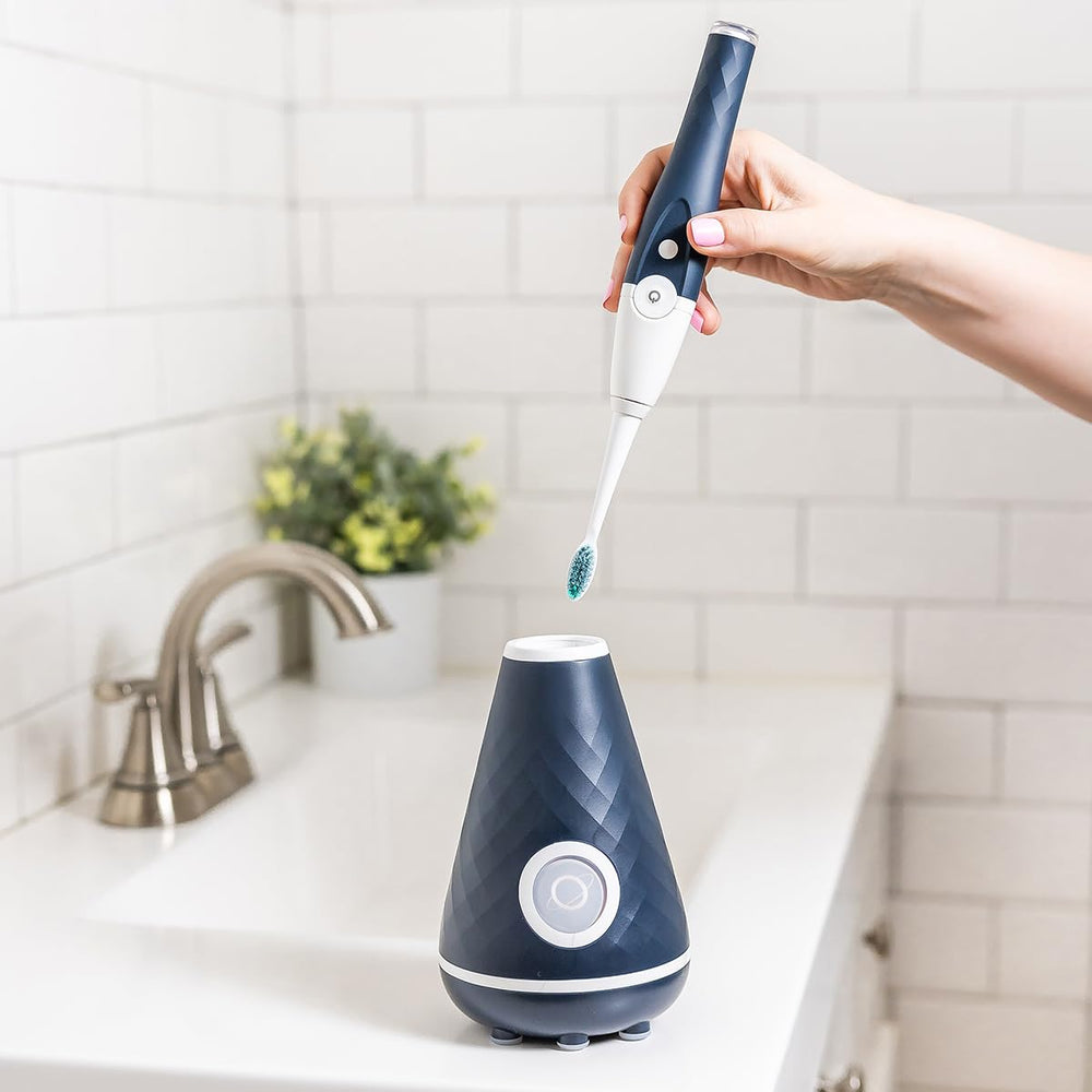 Tao Clean acabado Midnight Blue resaltando superficie resistente y elegante