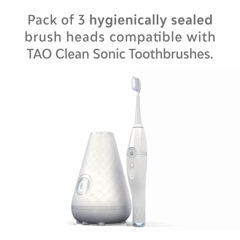 TAO Clean cabezal dentro de la base Aura Clean para desinfección y secado