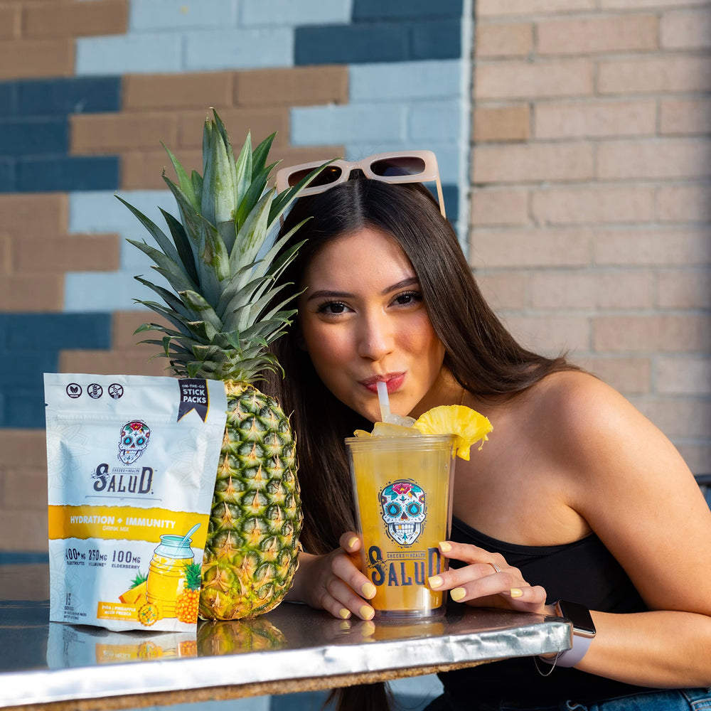 Taste Salud sticks en mochila, ideal para viajes y actividades