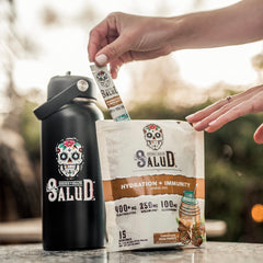 Taste Salud consumo al aire libre hidratación práctica durante actividades