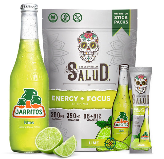 Taste Salud jarritos frente del empaque mostrando diseño y beneficios
