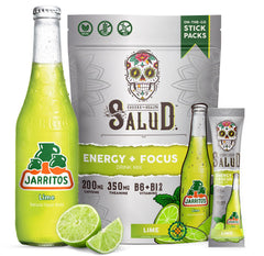 Taste Salud jarritos frente del empaque mostrando diseño y beneficios