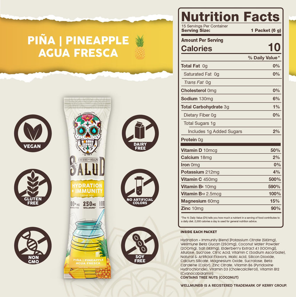 Taste Salud polvo amarillo texturizado, mezcla rápida y sabrosa
