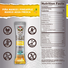 Taste Salud primer plano del polvo para apreciar textura fina y mezcla uniforme